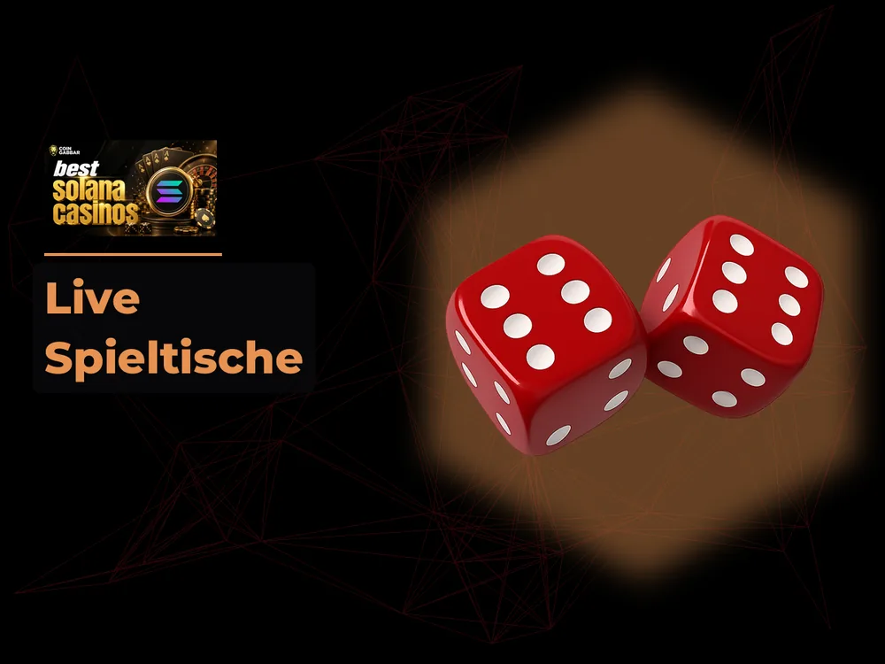 Solana Casino - Live Spieltische